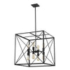 Brooklyn 8-Light Matte Black Pendant