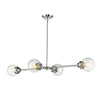 Portsmith 4-Light Polished Nickel Island Pendant