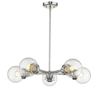 Portsmith 5-Light Polished Nickel Chandelier