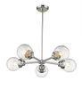 Portsmith 5-Light Polished Nickel Chandelier