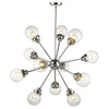 Portsmith 12-Light Polished Nickel Chandelier