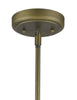 Portsmith 12-Light Raw Brass Chandelier