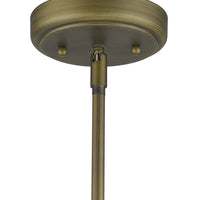 Portsmith 12-Light Raw Brass Chandelier