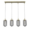 Reece 4-Light Aged Brass Island Pendant