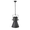 Crew 1-Light Matte Black Pendant