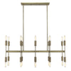 Perret 20-Light Aged Brass Island Pendant