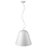 Knell 1-Light White Pendant