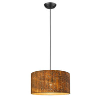 Lisbon 1-Light Matte Black Pendant