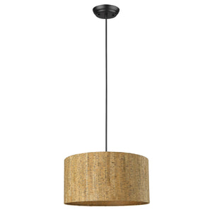 Lisbon 1-Light Matte Black Pendant