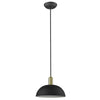 Ingo 1-Light Matte Black Pendant