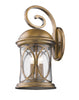 Lincoln 3-Light Antique Brass Wall Light