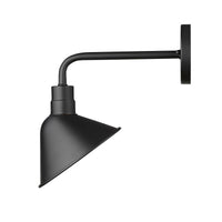 Fuller 1-Light Matte Black Wall Light