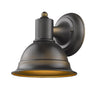 Colton 1-Light Oil-Rubbed Bronze Wall Light