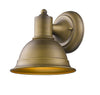 Colton 1-Light Raw Brass Wall Light