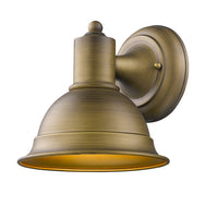 Colton 1-Light Raw Brass Wall Light