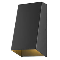 Nolan 1-Light Matte Black Wall Light