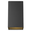 Nolan 1-Light Matte Black Wall Light