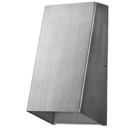 Nolan 1-Light Matte Nickel Wall Light