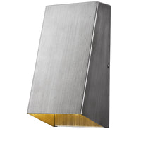 Nolan 1-Light Matte Nickel Wall Light