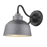 Barnes 1-Light Gray Wall Light