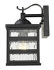 Morris 1-Light Matte Black Wall Light