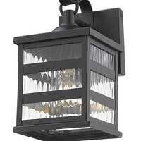 Morris 1-Light Matte Black Wall Light