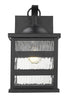 Morris 1-Light Matte Black Wall Light