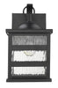 Morris 1-Light Matte Black Wall Light