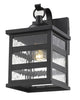 Morris 1-Light Matte Black Wall Light