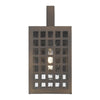 Letzel 1-Light Oil-Rubbed Bronze Wall Light