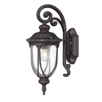 Laurens 1-Light Black Coral Wall Light