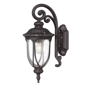 Laurens 1-Light Black Coral Wall Light