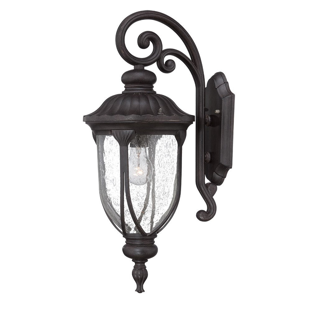 Laurens 1-Light Black Coral Wall Light