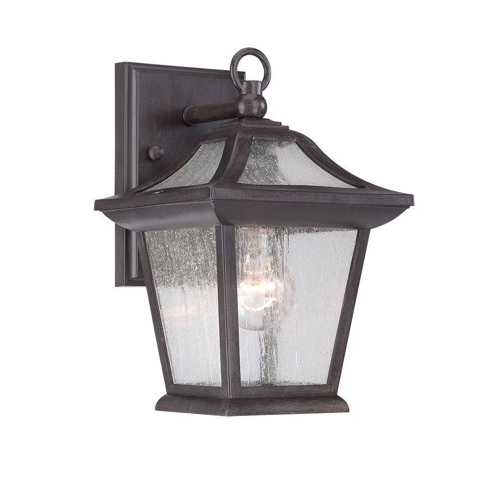 Aiken 1-Light Black Coral Wall Light