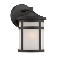 Austin 1-Light Matte Black Wall Light