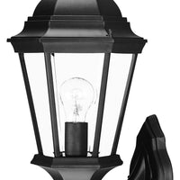 Richmond 1-Light Matte Black Wall Light