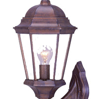 Richmond 1-Light Burled Walnut Wall Light