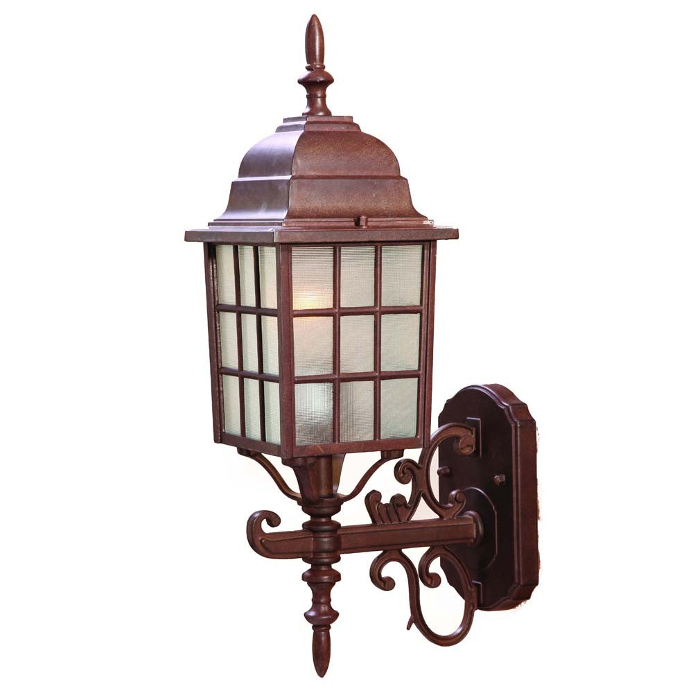 Nautica 1-Light Burled Walnut Wall Light