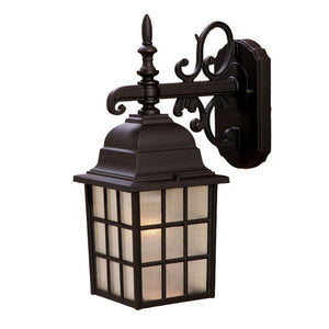 Nautica 1-Light Matte Black Wall Light