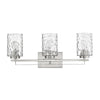 Livvy 3-Light Satin Nickel Vanity