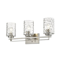 Livvy 3-Light Satin Nickel Vanity