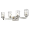 Livvy 4-Light Satin Nickel Vanity