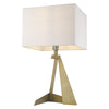 Stratos 1-Light Aged Brass Table Lamp