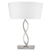 Trend Home 1-Light Satin Nickel Table Lamp