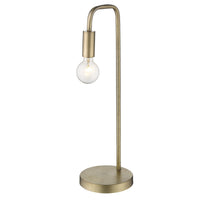 Perret 1-Light Aged Brass Table Lamp