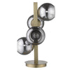 Lunette 4-Light Aged Brass Table Lamp