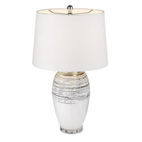 Trend Home 1-Light Polished Nickel Table Lamp