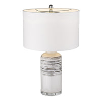 Trend Home 1-Light Polished Nickel Table Lamp