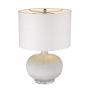 Trend Home 1-Light Polished Nickel Table Lamp