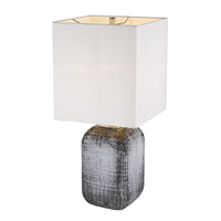 Trend Home 1-Light Polished Nickel Table Lamp